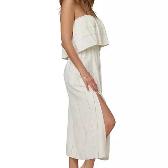 NWOT O’Neill Koia Striped Maxi Dress - Size Small - Picture 2 of 4